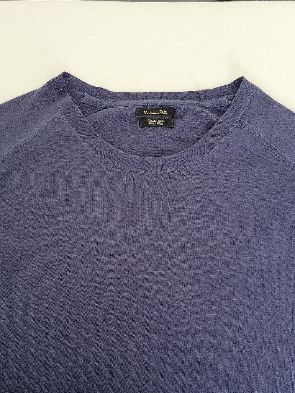 Massimo Dutti Short Sleeve Knit Sweater - Picture 4 of 6